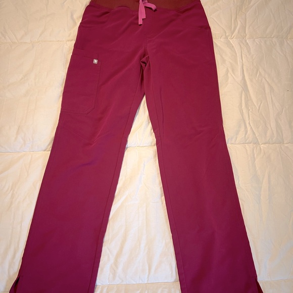 FIGS Dark Magenta Scrubs XXS/XS - Picture 3 of 4